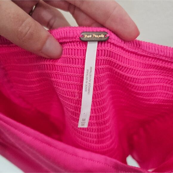 Free People Mila Top in Festival Fuschia - Picture 5 of 9